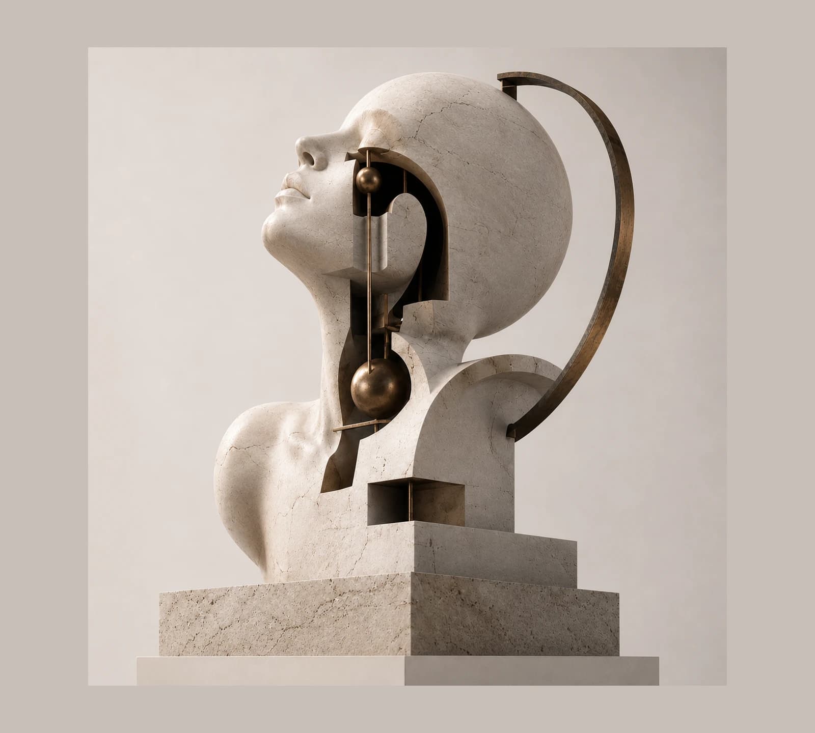 GVA AI Sculpture Atelier sculptural object
